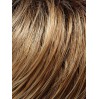 27T613S8 Medium Natural Red-Gold Blonde and Pale Natural Gold Blonde Blend and Tipped, Shaded with Medium Brown 