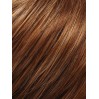 f27 Medium Red-Gold Brown and Light Red-Gold Blonde Blend with Light Red-Gold Blonde Bold Highlights